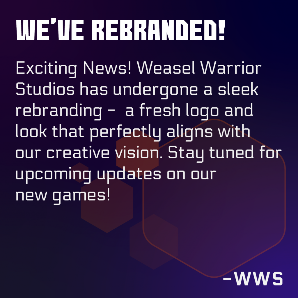 We've Rebranded!
WWS has undergone a sleek rebranding. A new fresh logo and a finely tuned look that aligns with our creative vision!